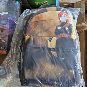 Anime Character Backpack with Black and Brown Design